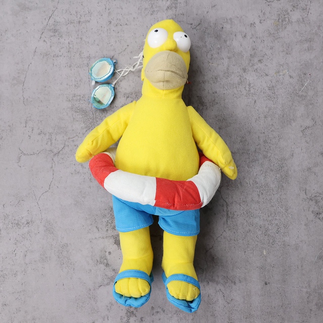 画像1: 2006 THE SIMPSONS "HOMER SIMPSONS" キャラクターぬいぐるみ (1)