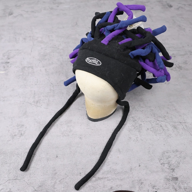 画像1: mental ファニーデザイン フリースキャップ  タグ付き未使用 (1)