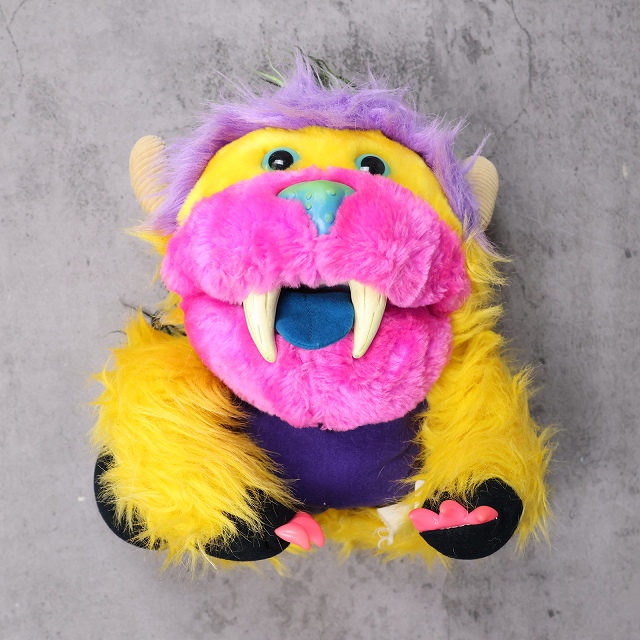 画像1: 80's My Pet Monster "YIPLET" キャラクターハンドパペット (1)