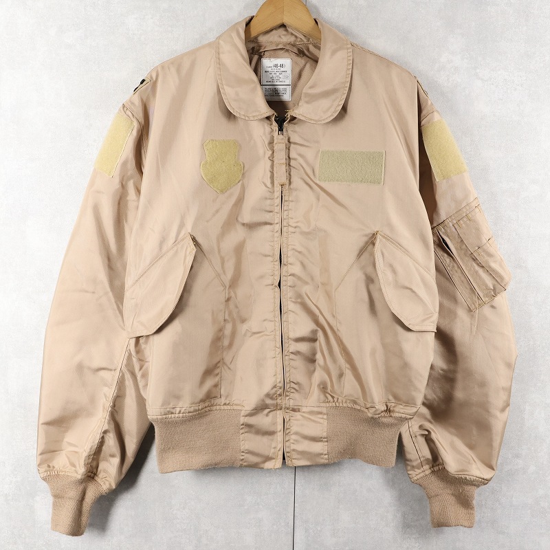 画像1: 2000's U.S.AIR FORCE CWU-36/P "TAN" フライトジャケット X-LARGE (1)