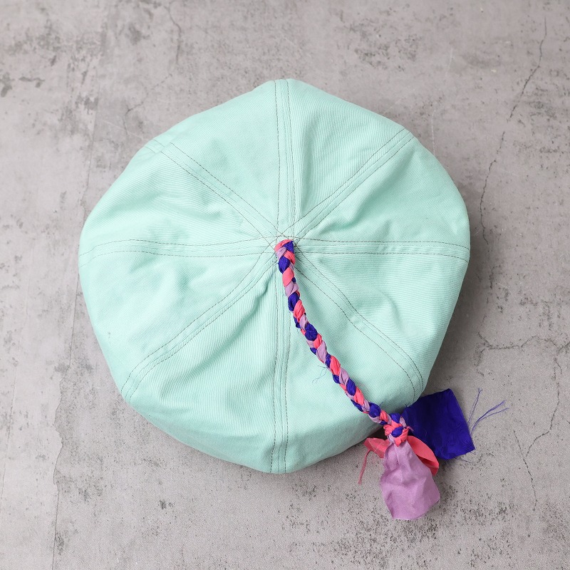 画像2: little original "over dye chino beret silk tassel" Remake beret (2)
