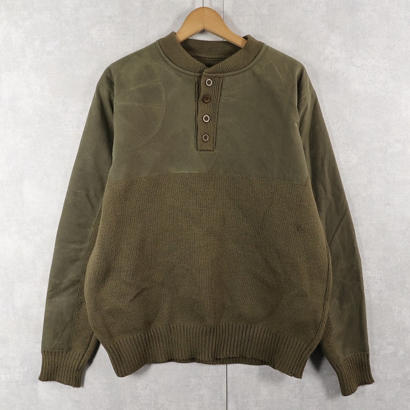 画像1: 2000's FILSON USA製 GUIDE SWEATER M (1)