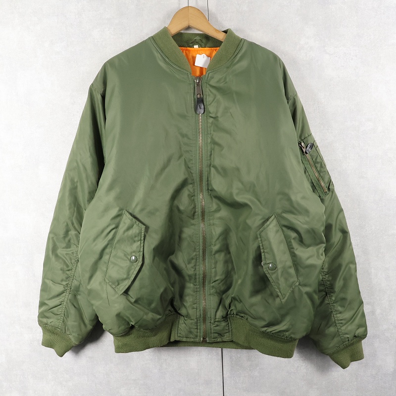 画像1: 民間品 MA-1 TYPE フライトジャケット  (1)