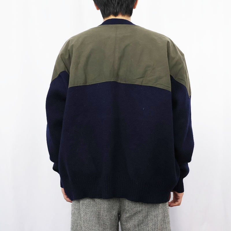 画像3: 90's FILSON USA製 GUIDE SWEATER NAVY XXL (3)