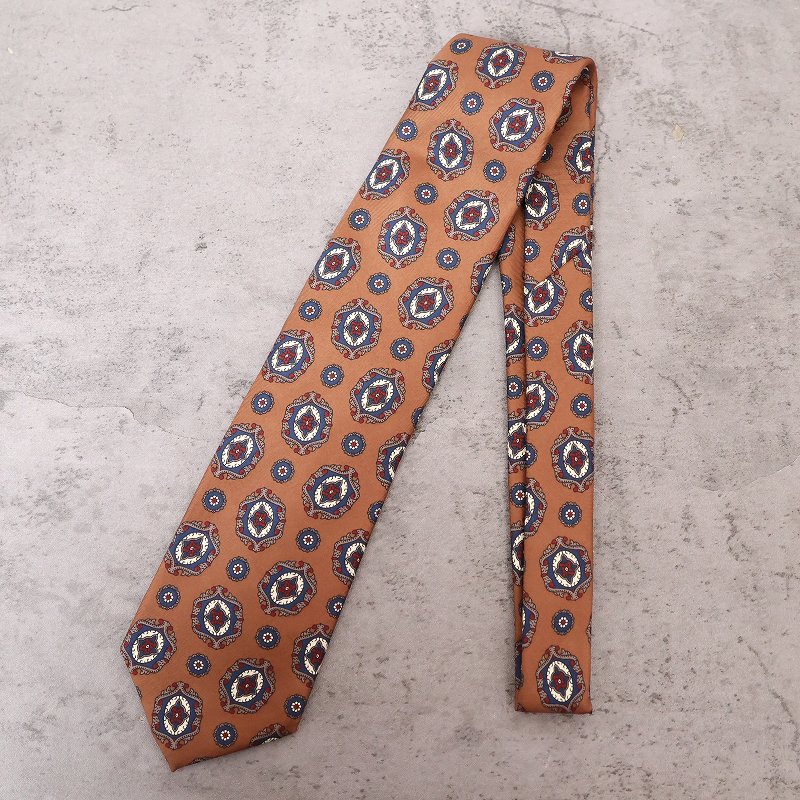 画像1: Christian Dior USA製 総柄 シルクネクタイ  (1)