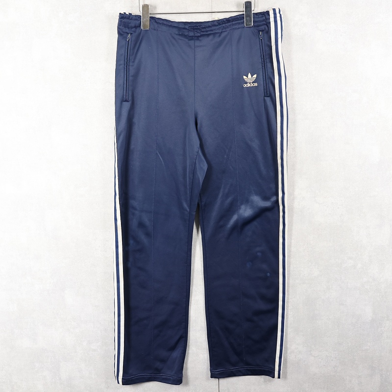 画像1: 70's adidas ATP USA製 トラックパンツ NAVY M (1)
