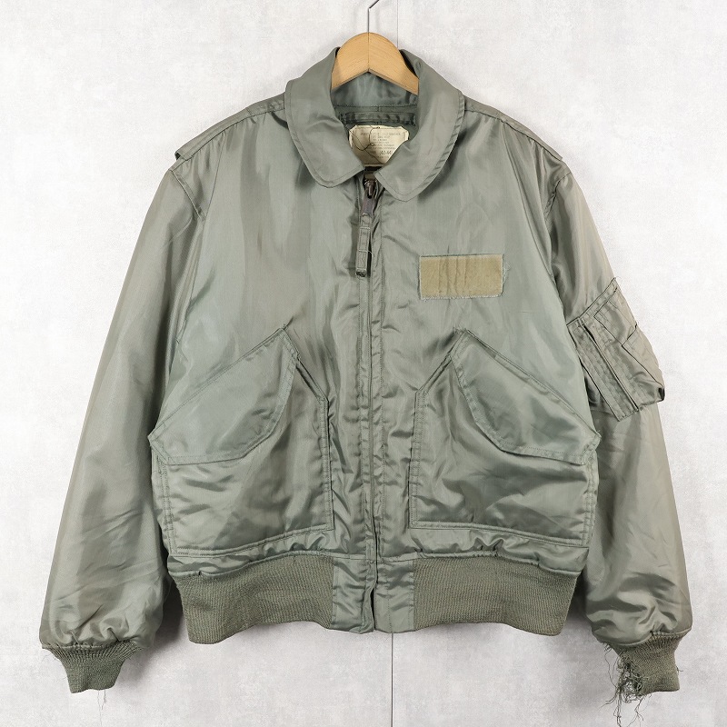 画像1: 80's U.S.AIR FORCE CWU-45/P フライトジャケット LARGE (1)