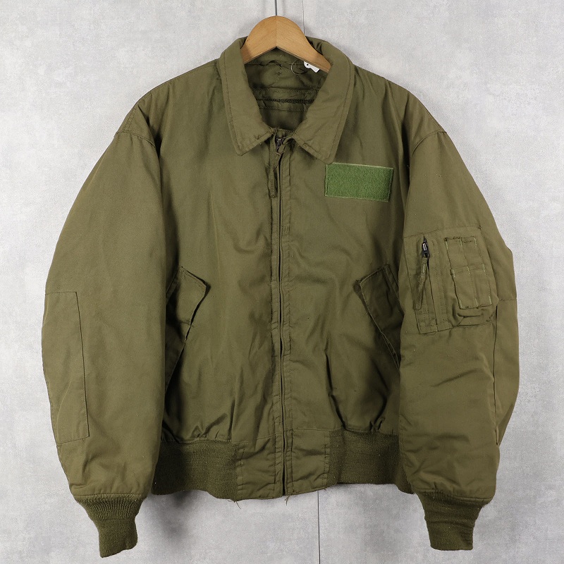 画像1: 80's U.S.ARMY CVC タンカースジャケット ノーメックス LARGE-REGULAR (1)