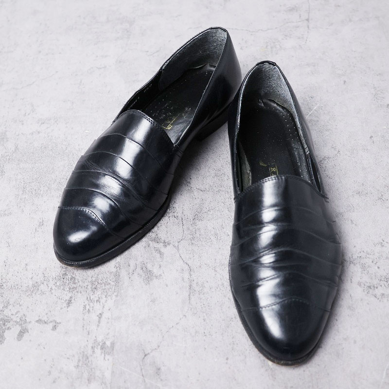 画像1: デザイン レザーローファー 26cm (1)