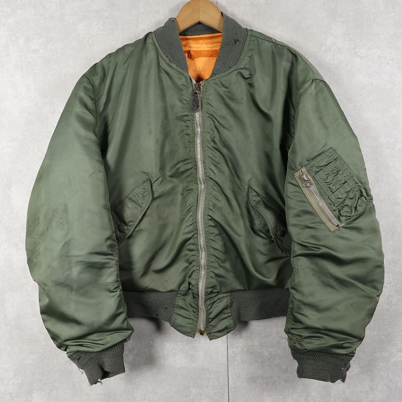 画像1: 70's U.S.AIR FORCE L-2B フライトジャケット LARGE (1)