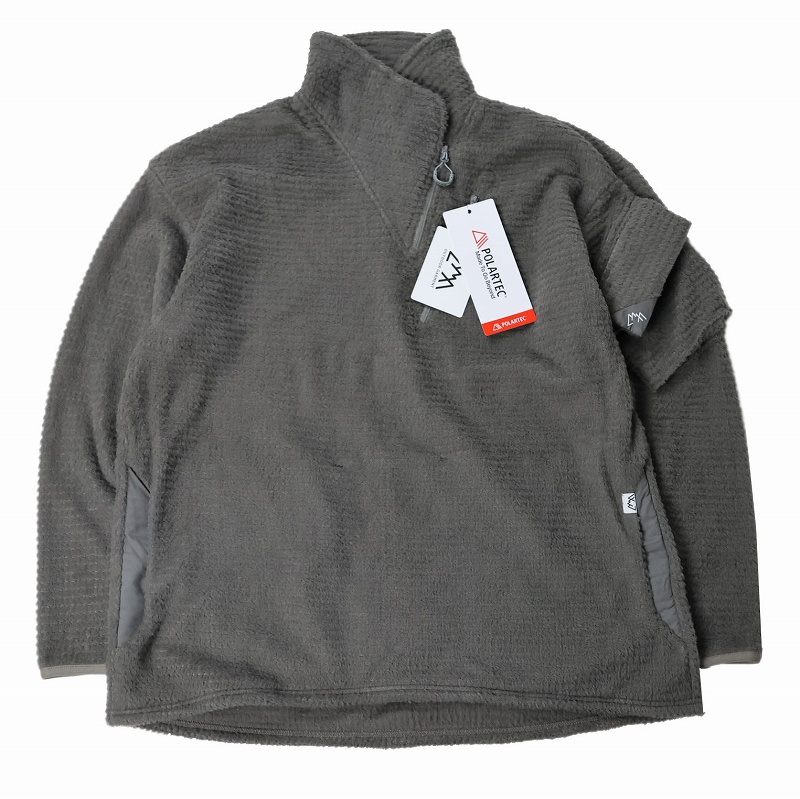 画像1: COMFY OUTDOOR GARMENT "ALPHA DIRECT SIMPLE SHIRTS" WOLF GRAY【L】  (1)