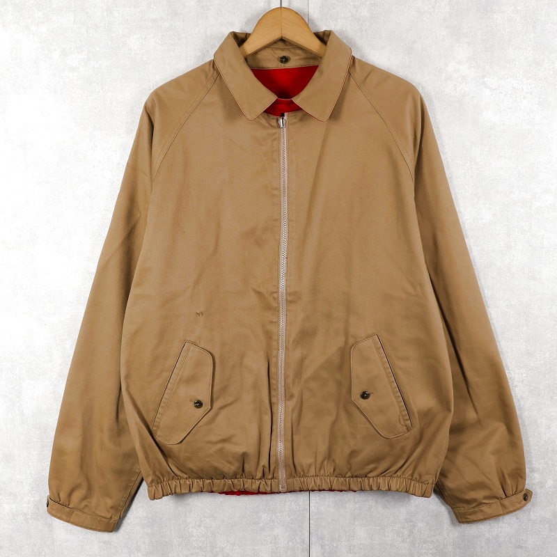 画像1: 80's〜 Competitive Edge Neiman Marcus チンスト付き コットン リバーシブルジップジャケット L (1)