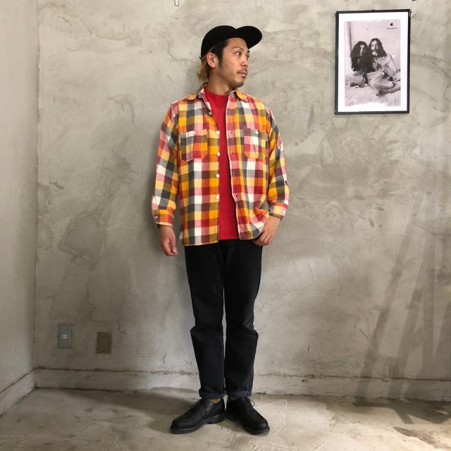 『Time is onタイムイズオン』PLAID COTTON NELSHIRT