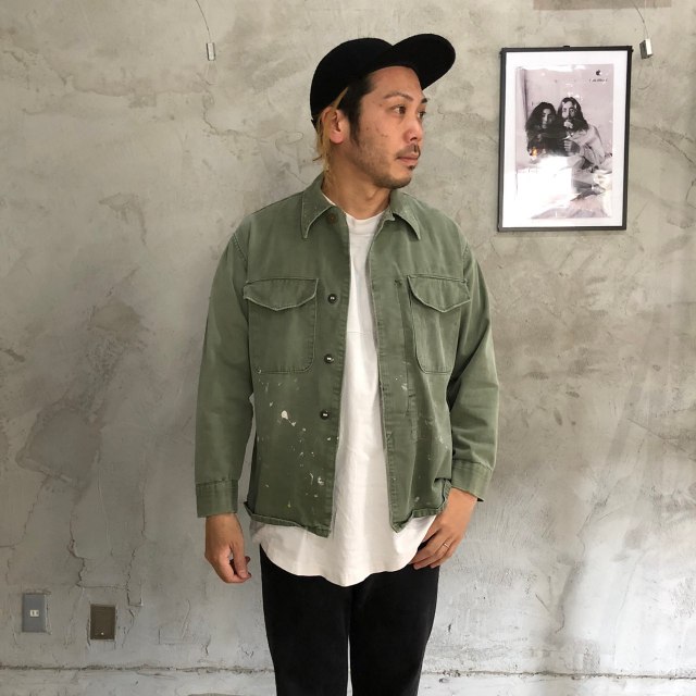 人気ブランドを USMC P-58 ジャケット utility shirt jacket