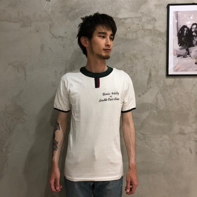 1965〜67年 チャンピオン ランナーズ in C リンガー Tシャツ-