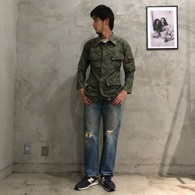 60's〜70's LEVI'S 501 BIGE デニムパンツ W31