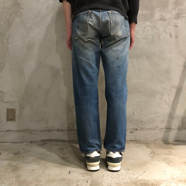 60s〜 Levi's 501 BIGE Aタイプ？ デニムパンツ W32L28daisuke古着