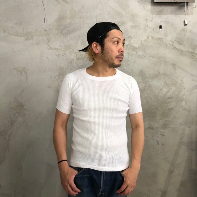 Vintage サーマルtシャツ 70年代 ユーロ ワッフル 白t 無地 ビンテージ古着屋feeet 通販 名古屋 大須 メンズ Vintage サーマルtシャツ 70年代 ユーロ ワッフル 白t 無地 ビンテージ古着屋feeet 通販 名古屋 大須 メンズ