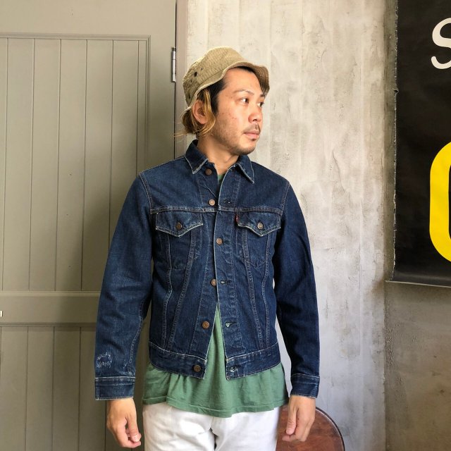 Levi's 70505 big e 4th 40サイズ　USA 濃紺 ケアタグ