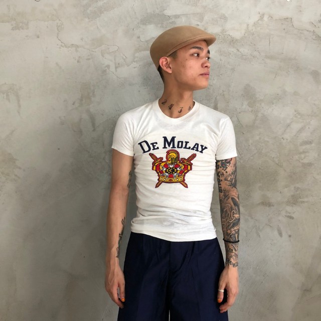 Sale 1960 S フリーメイソン De Molay プリントtシャツ Deadstockフリーメイソン秘密結社60年代artexアルテックスアーテックス Feeet 古着通販 名古屋 大須 Vintage メンズ