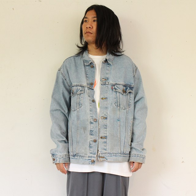 【SALE】 90's〜 Levi's 70507 USA製 デニムジャケット L